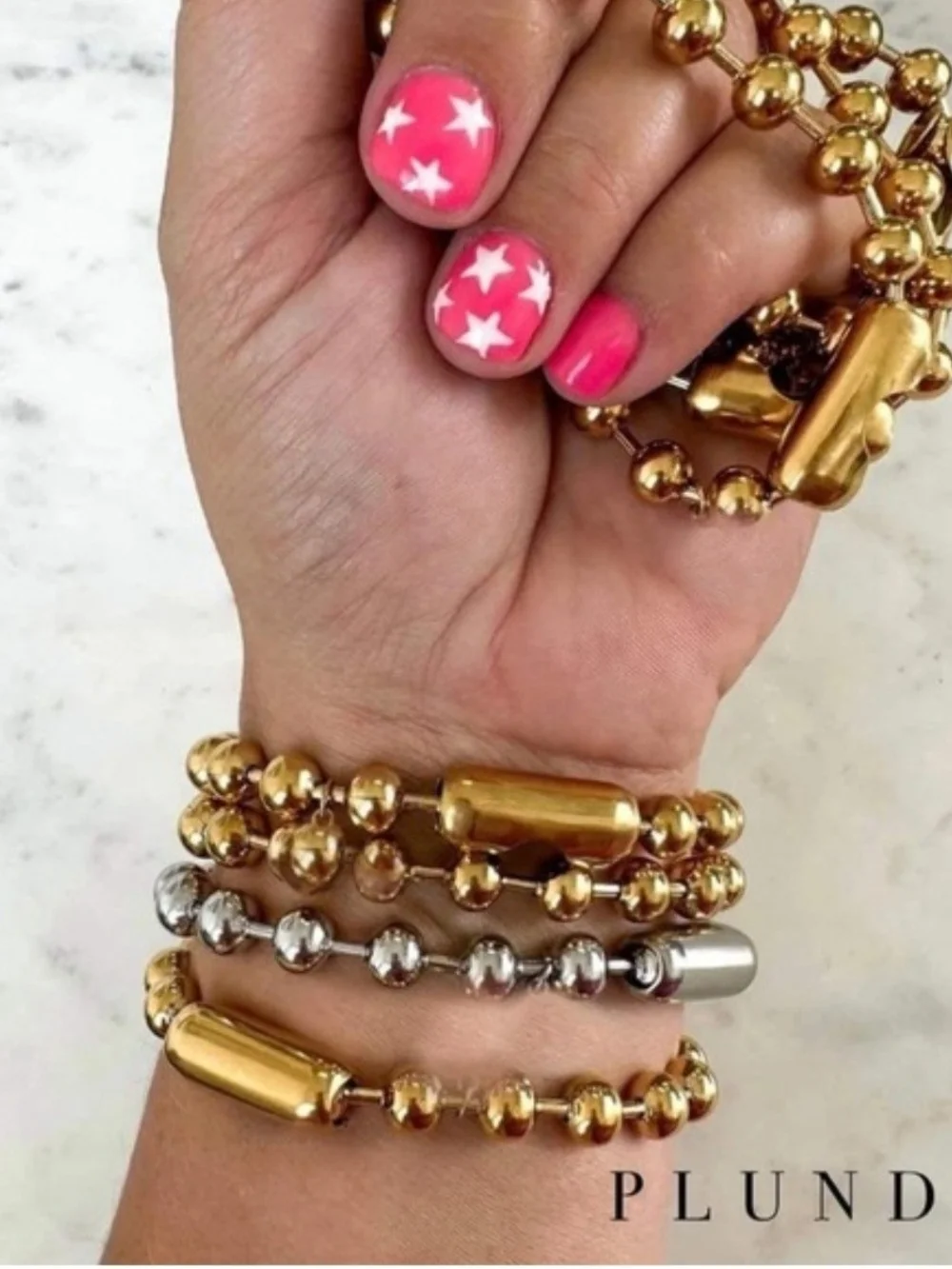 Plunder Metal Chain Bracelet